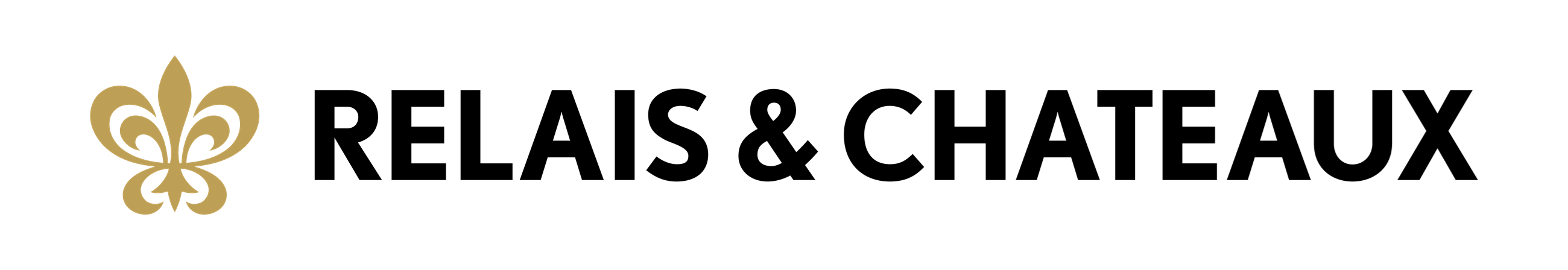 logo noir et doré liggende